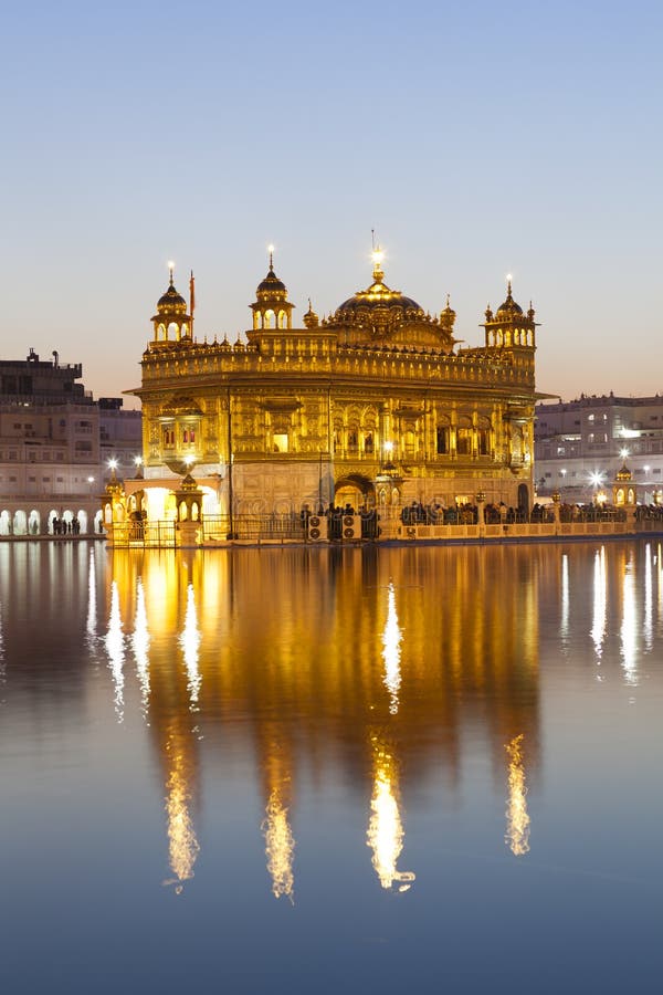 Amritsar χρυσός ναός της Ινδίας στοκ φωτογραφία με δικαίωμα ελεύθερης χρήσης