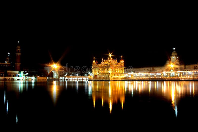Amritsar χρυσός ναός της Ινδίας Punjab στοκ φωτογραφίες