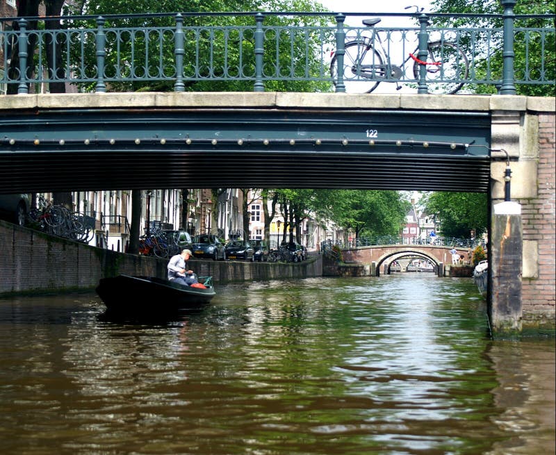 Amsterdam channel and river
