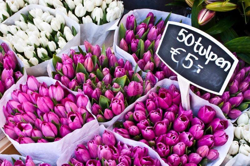 Amsterdam flowers market