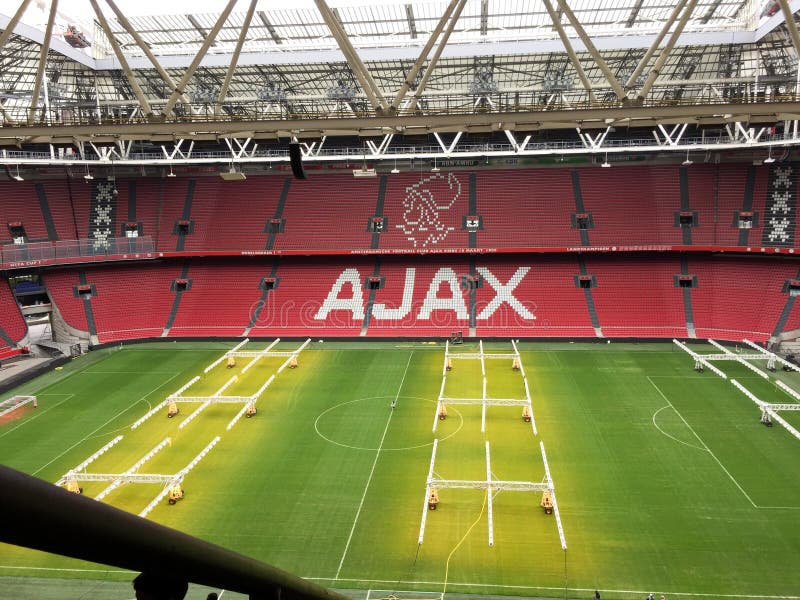 Ajax Fotball Club Shop Interior On Amsterdam Arena, Netherlands Stock  Photo, Picture and Royalty Free Image. Image 78297711.