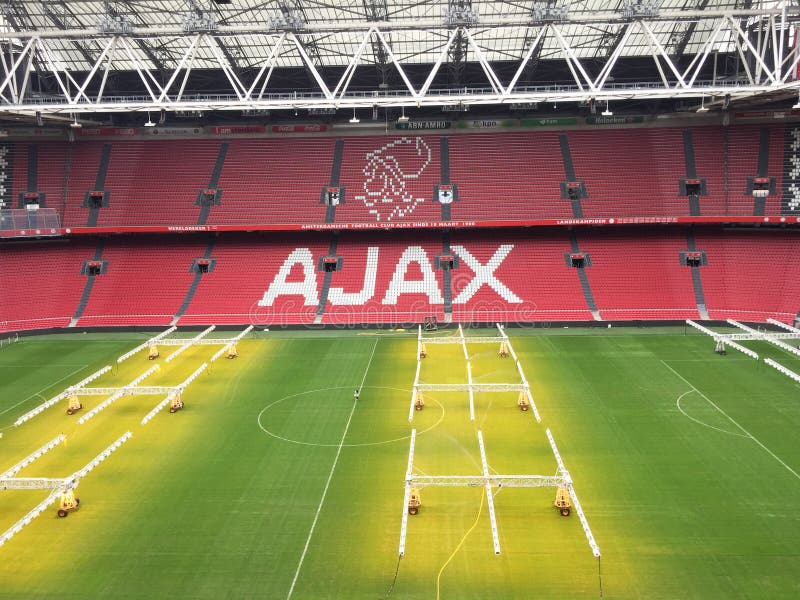 Ajax Fotball Club Shop Interior On Amsterdam Arena, Netherlands Stock  Photo, Picture and Royalty Free Image. Image 78297711.