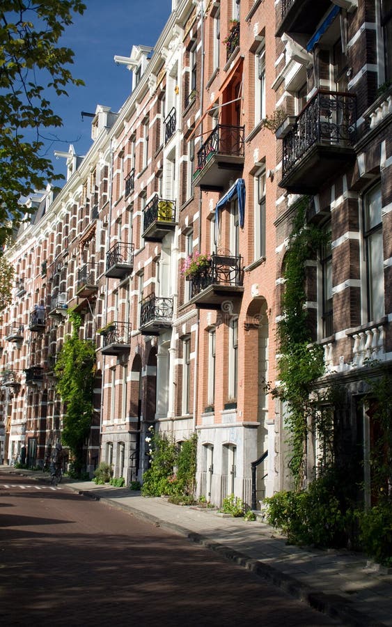 Amsterdam street royalty free stock image