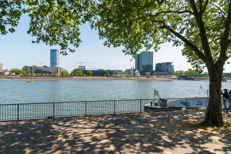 Rhine Garden Rheingarten Cologne Editorial Image Image of amsterdam