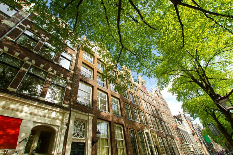 Amsterdam w lecie obraz stock Amsterdam w lecie obraz stock