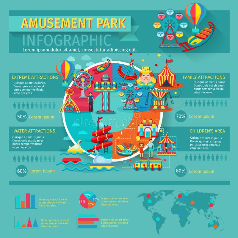 Amusement Park Infographics