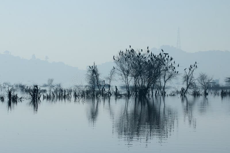 Ana Sagar lake in Ajmer