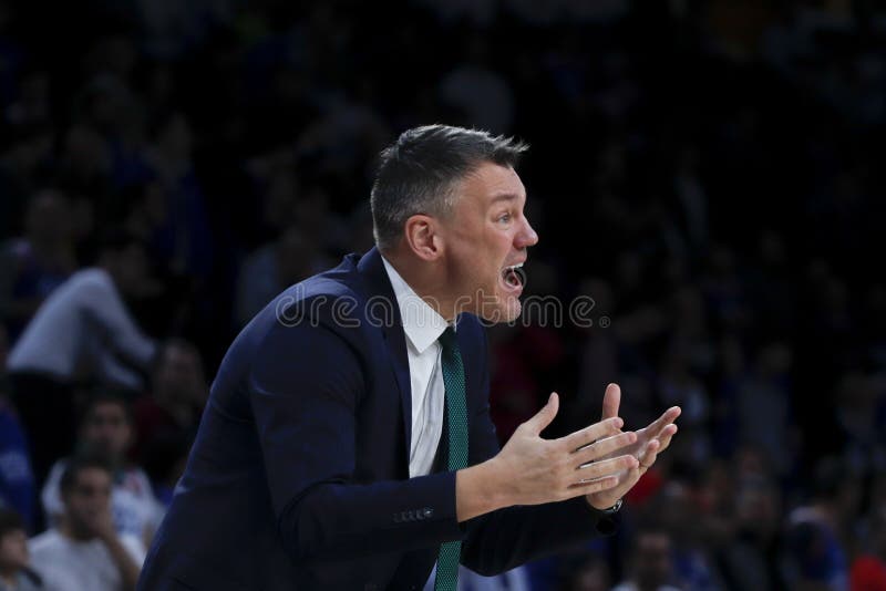 Anadolu Efes - Zalgiris Kaunas / 2019-20 EuroLeague Round 24 Game royalty free stock photos Anadolu Efes - Zalgiris Kaunas / 2019-20 EuroLeague Round 24 Game royalty free stock photos