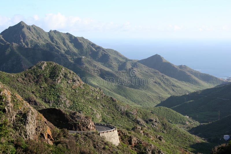 Anaga mountain in Tenerife