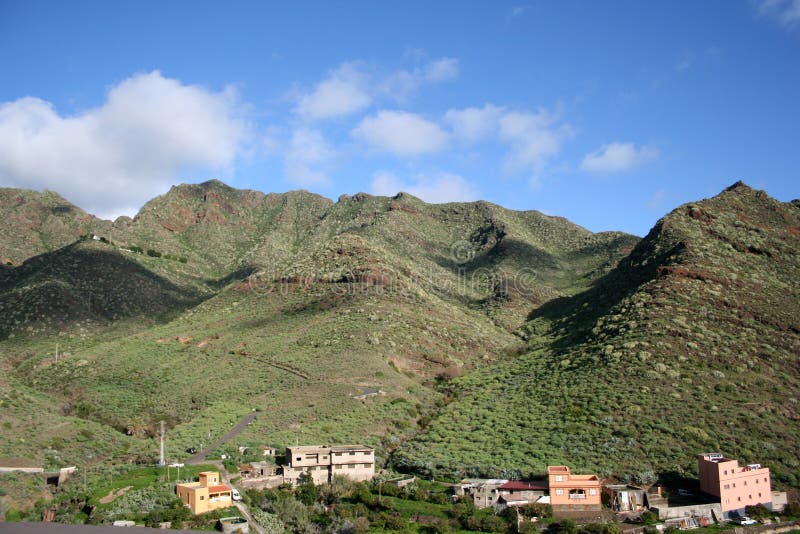 Anaga mountain in Tenerife