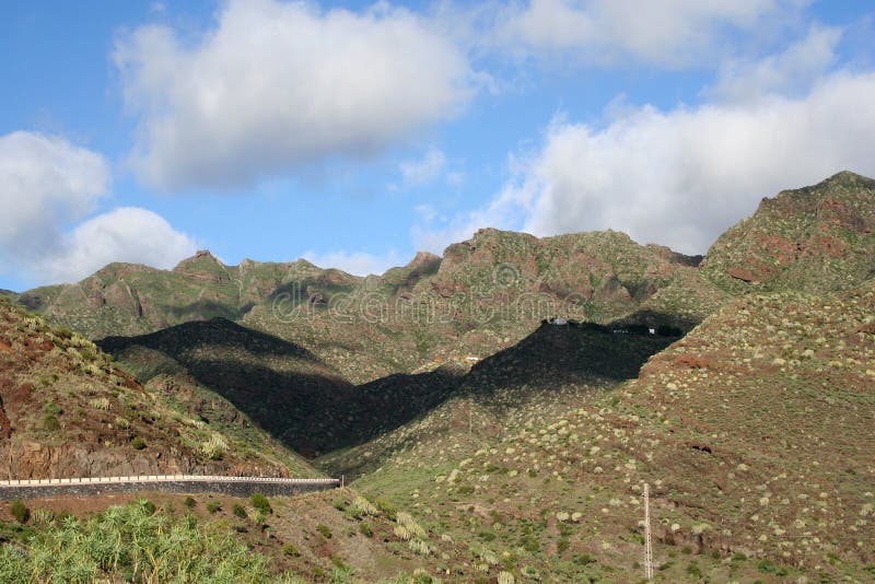 Anaga mountain in Tenerife