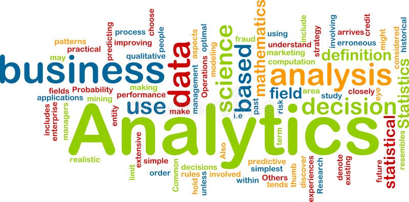 Background concept illustration of analytics business analysis. Background concept illustration of analytics business analysis