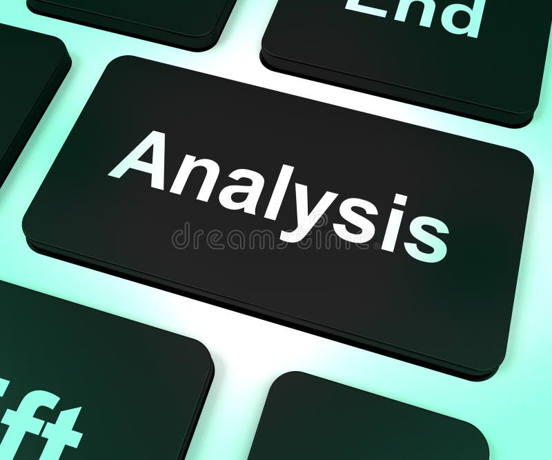 Analysis Computer Key Shows Checking And Examining. Analysis Computer Key Shows Checking And Examining