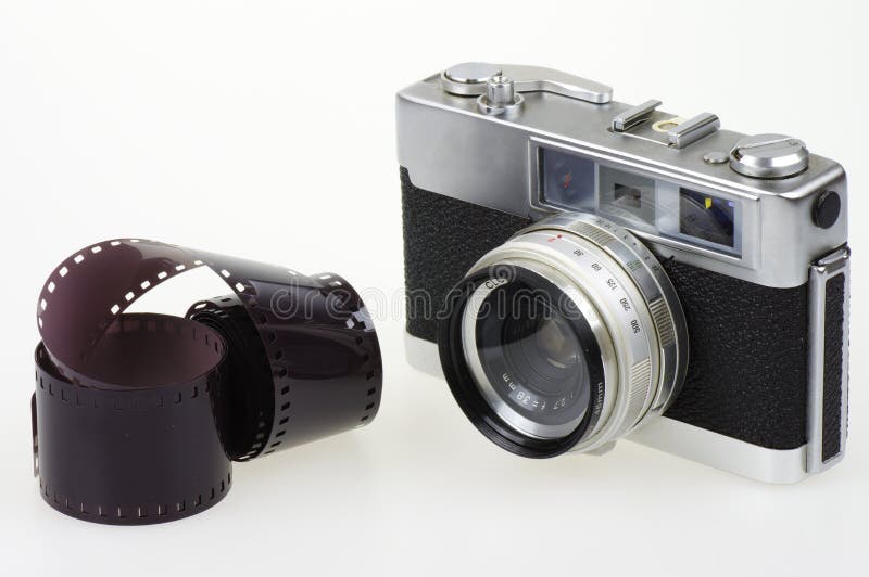 Analog Camera and Photographic Film Stock Image Image of classic