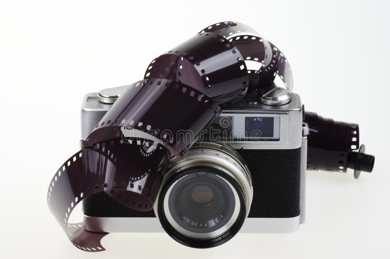 Analog Camera and Photographic Film Stock Image Image of classic