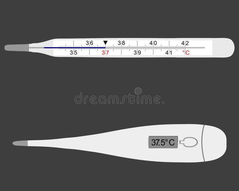 Analog and Digital Thermometers