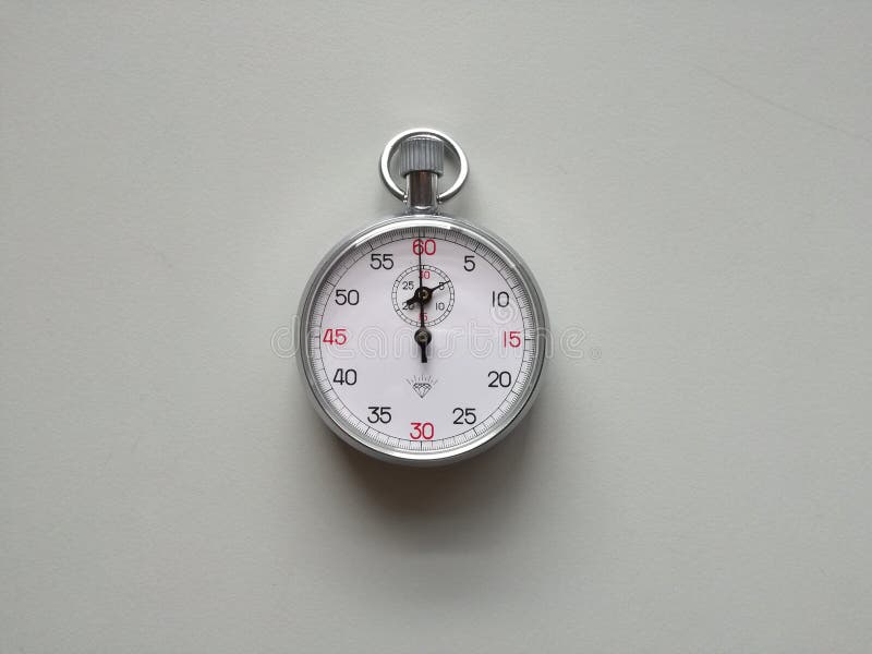 Analog stop watch stock image. Image of time, coach, pocket 1820817