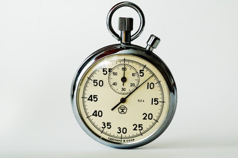 Analog stopwatch stock photo. Image of jogging, finish 3613996