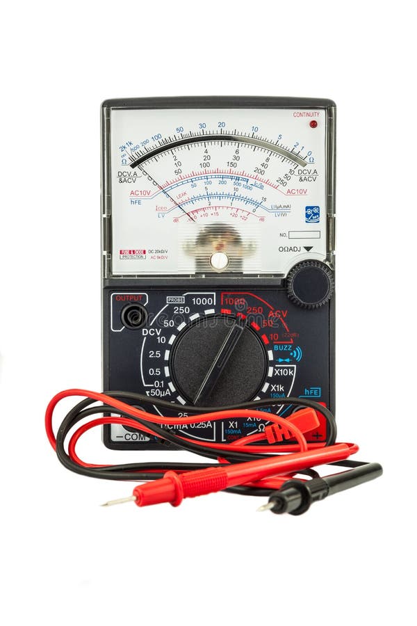 Analogu multimeter obraz stock Analogu multimeter obraz stock