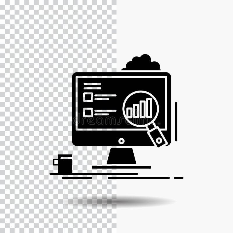 analytics, raad, presentatie, laptop, het Pictogram van statistiekenglyph op Transparante Achtergrond Zwart pictogram vector illustratie analytics, raad, presentatie, laptop, het Pictogram van statistiekenglyph op Transparante Achtergrond Zwart pictogram vector illustratie