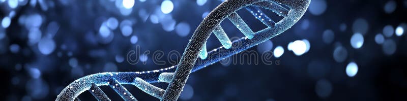Analyzing DNA molecules in chemistry laboratories stock illustration