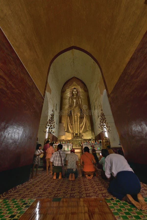 Ananda Phaya Pagoda Myanmar Bagan Buddha royalty free stock photo Ananda Phaya Pagoda Myanmar Bagan Buddha royalty free stock photo