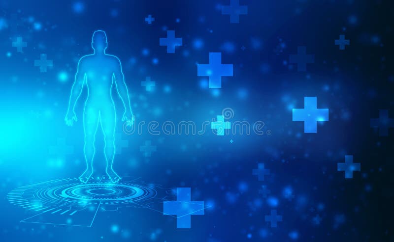 Anatomia maschio umana, fondo medico e di sanità maschio umano del corpo, del muscolo royalty illustrazione gratis Anatomia maschio umana, fondo medico e di sanità maschio umano del corpo, del muscolo royalty illustrazione gratis