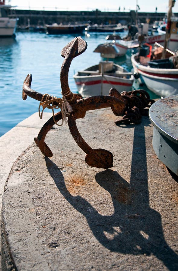 Anchor and boats - Camogli