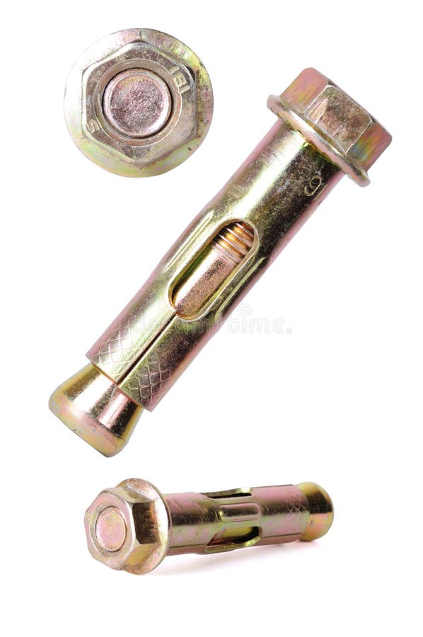 Anchor bolt stock image. Image of connection, close, industrial 23825999