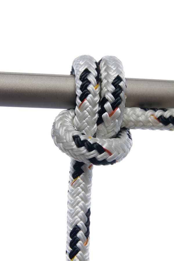 Anchor Hitch knot stock image. Image of sailing, hitch 95078097
