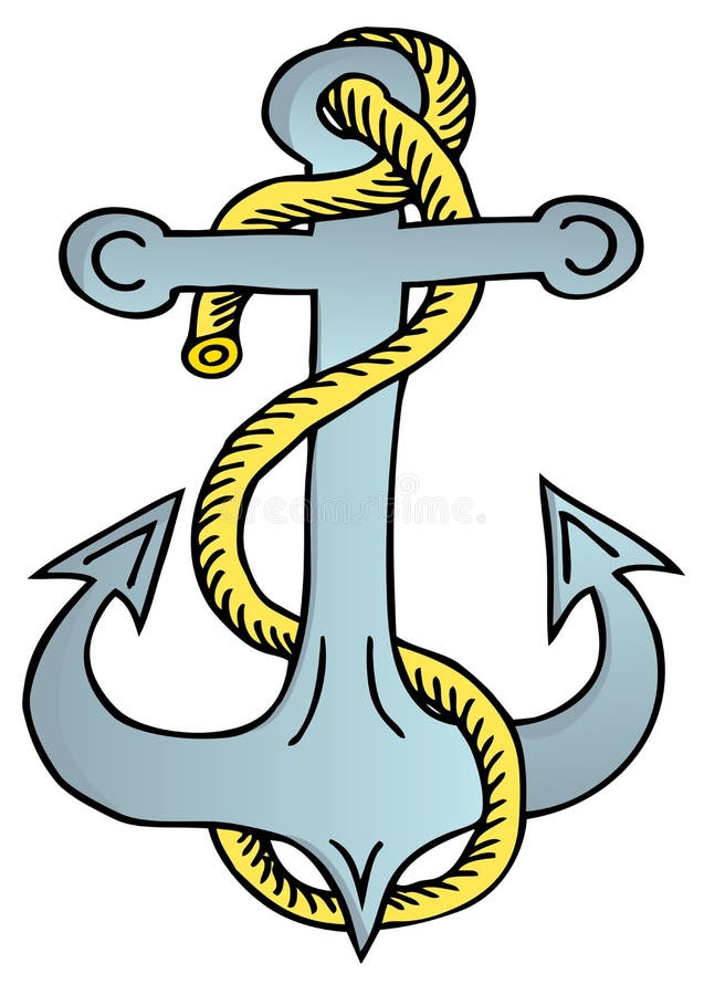 Anchor stock vector. Illustration of iron, marine, equipment - 34605777