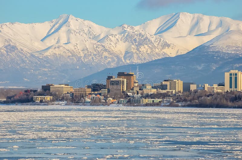 Anchorage Alaska Downtown Waterfront