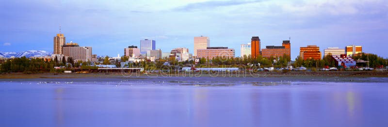 Anchorage skyline