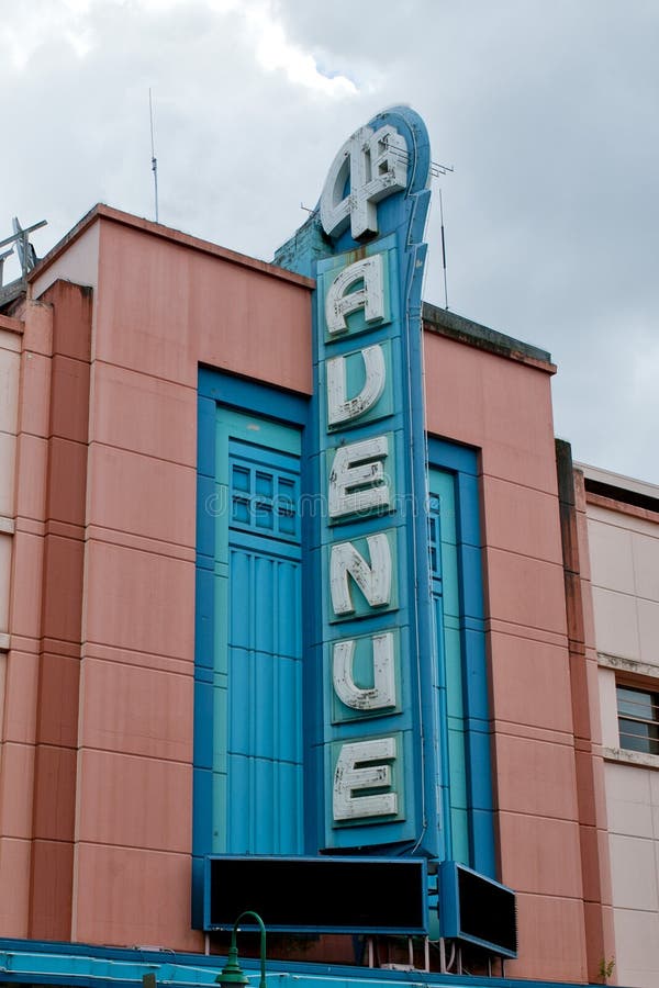 Anchorage 5th avenue sign royalty free stock images