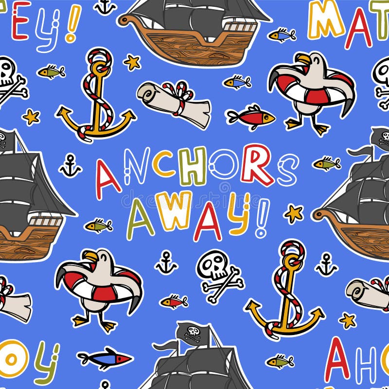 https://thumbs.dreamstime.com/b/anchors-away-pirate-cartoon-seamless-pattern-vector-print-anchors-away-sailboat-black-sails-cartoon-hand-drawn-picture-245840423.jpg