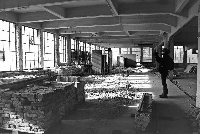 Ancienne usine photos stock Ancienne usine photos stock