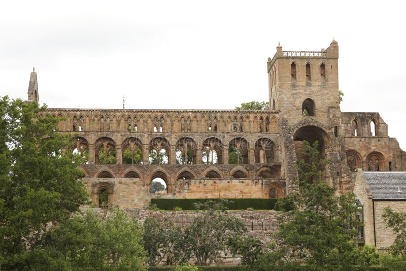 The Ancient Abbey of Jedburgh Stock Photo Image of holy, rock 20637260