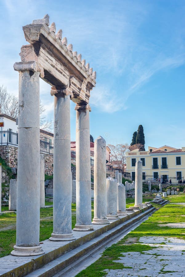 Ancient Agora of Athens royalty free stock images