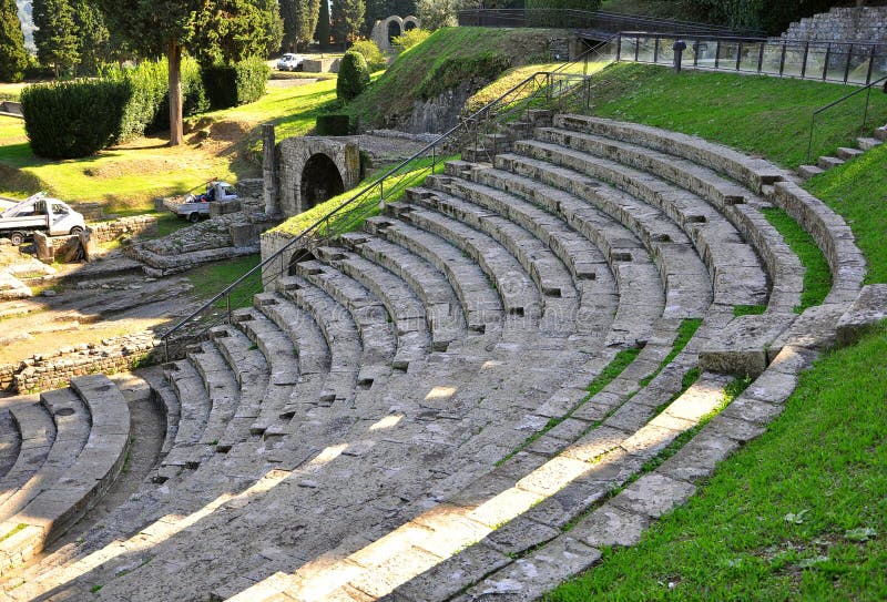 Ancient amphitheatre in Italy