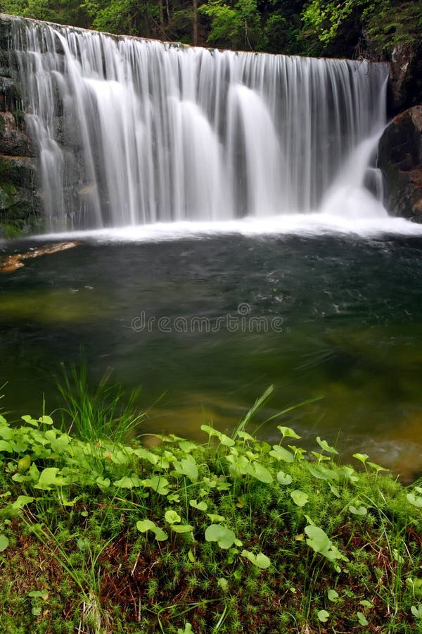 Ancient artificial waterfall