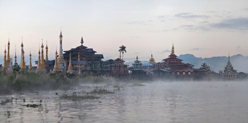 Ancient Aung Mingalar pagoda, Myanmar