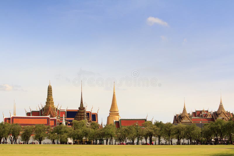 Ancient bangkok thailand grand palace