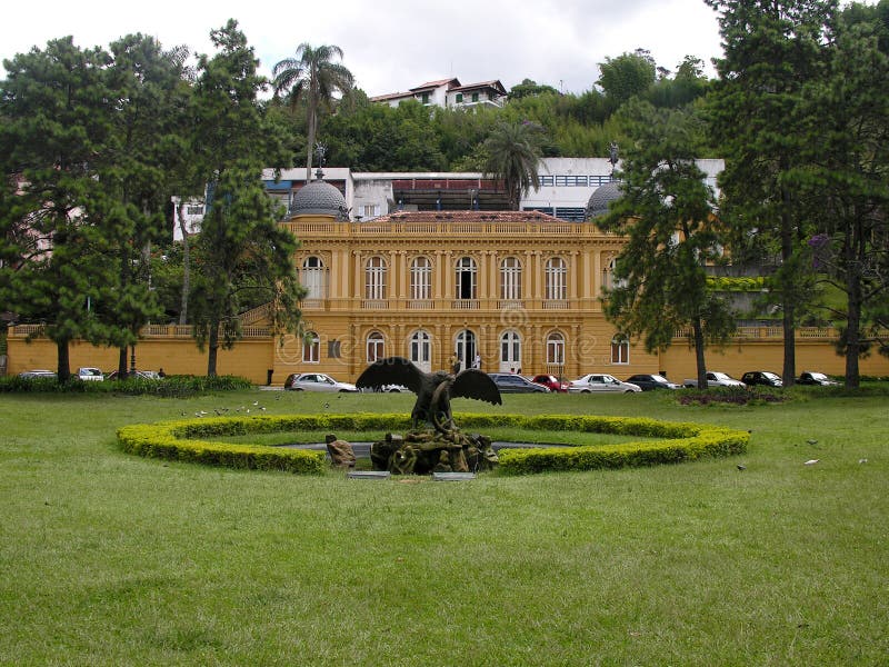 Ancient building stock image