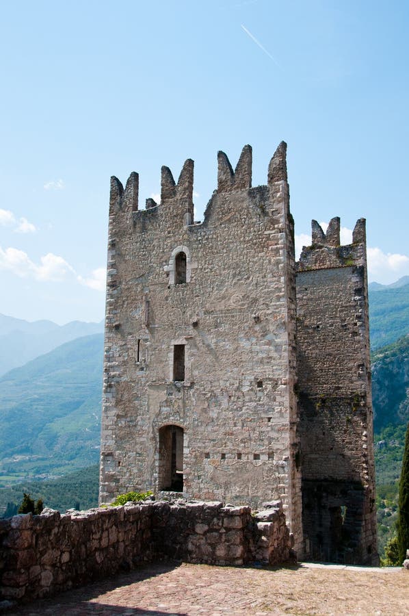 Ancient castle of Arco / Italy