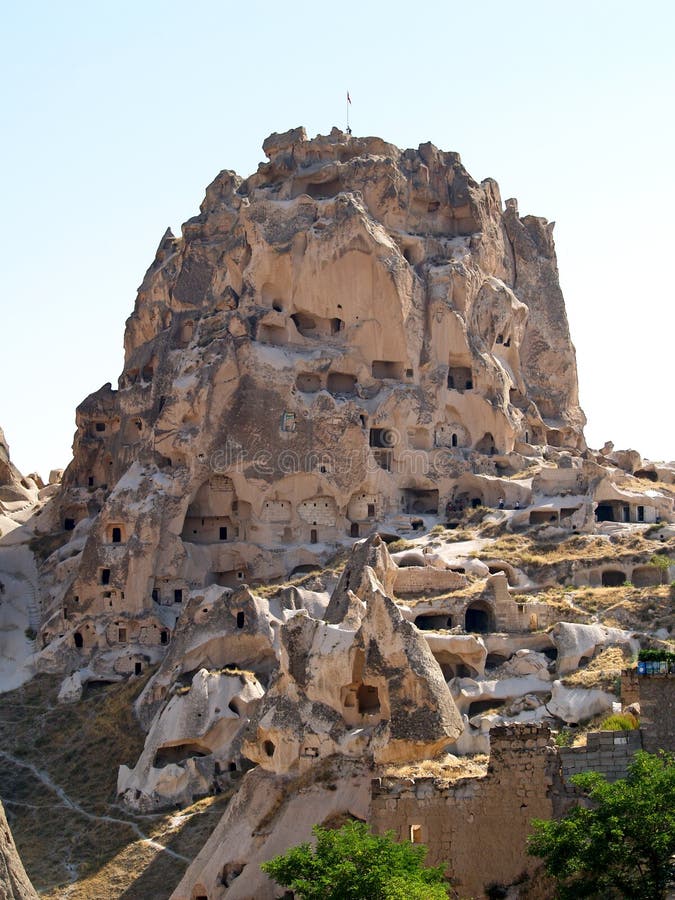 Ancient castle in Cappadocia