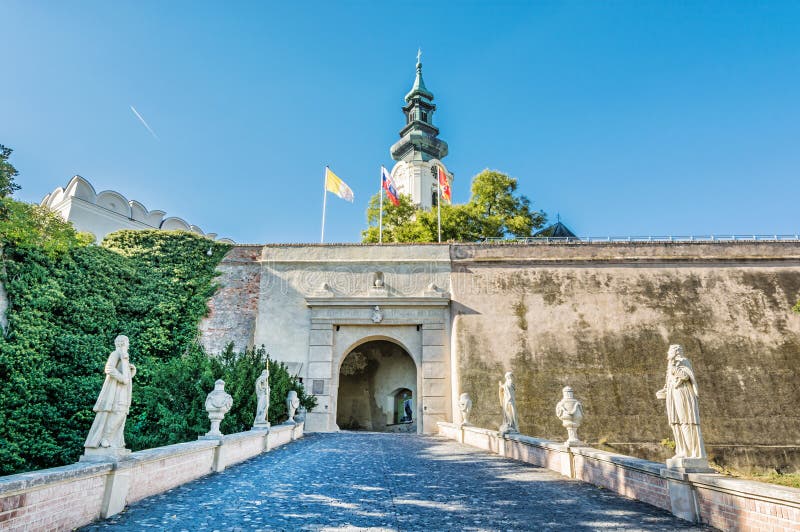 Starobylý hrad v Nitre, Slovensko