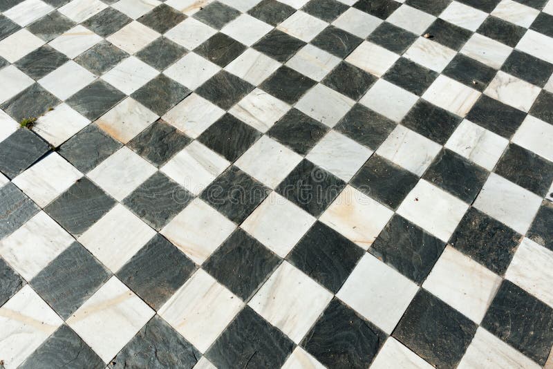 Ancient checkered floor stock photo. Image of decoration 50373768