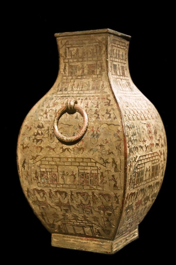 Ancient chinese vase royalty free stock image Ancient chinese vase royalty free stock image
