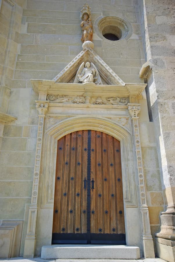 Ancient church entrance