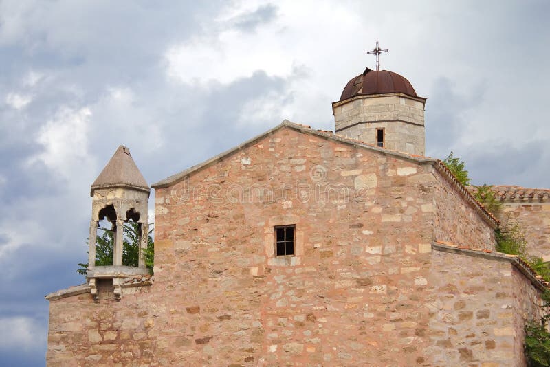 Ancient church in Feodosia, Crimea, Ukraine